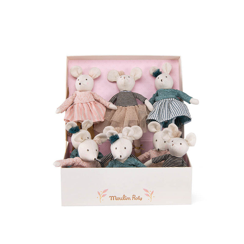Moulin Roty 9 assorted mouse dolls | Casa Childrenswear