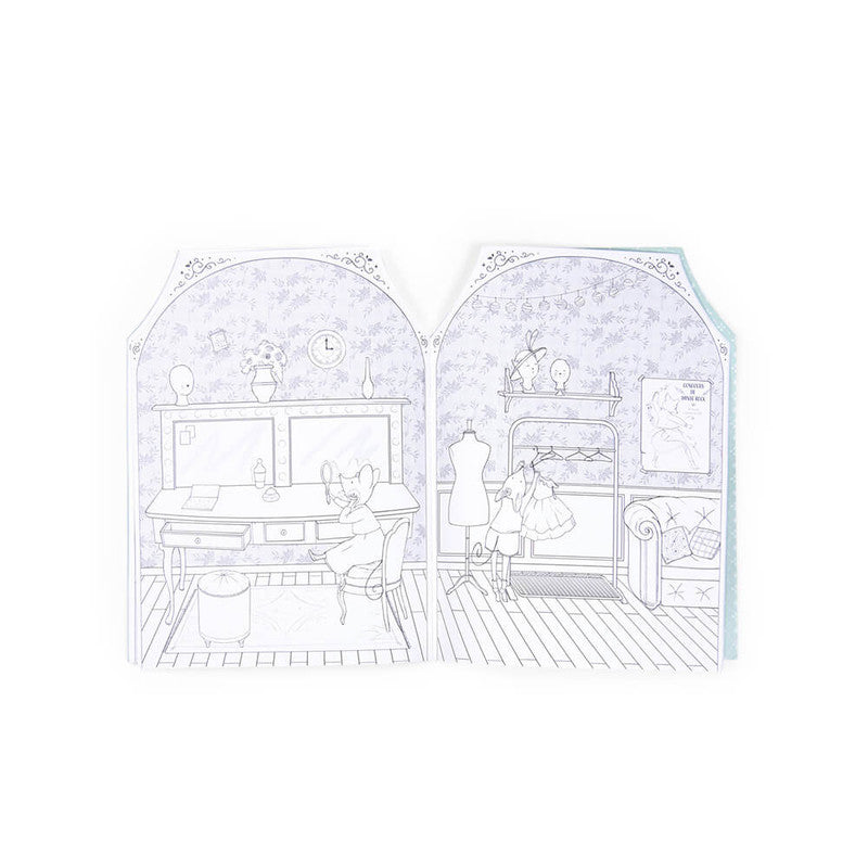 Moulin Roty Colouring book | Casa Childrenswear