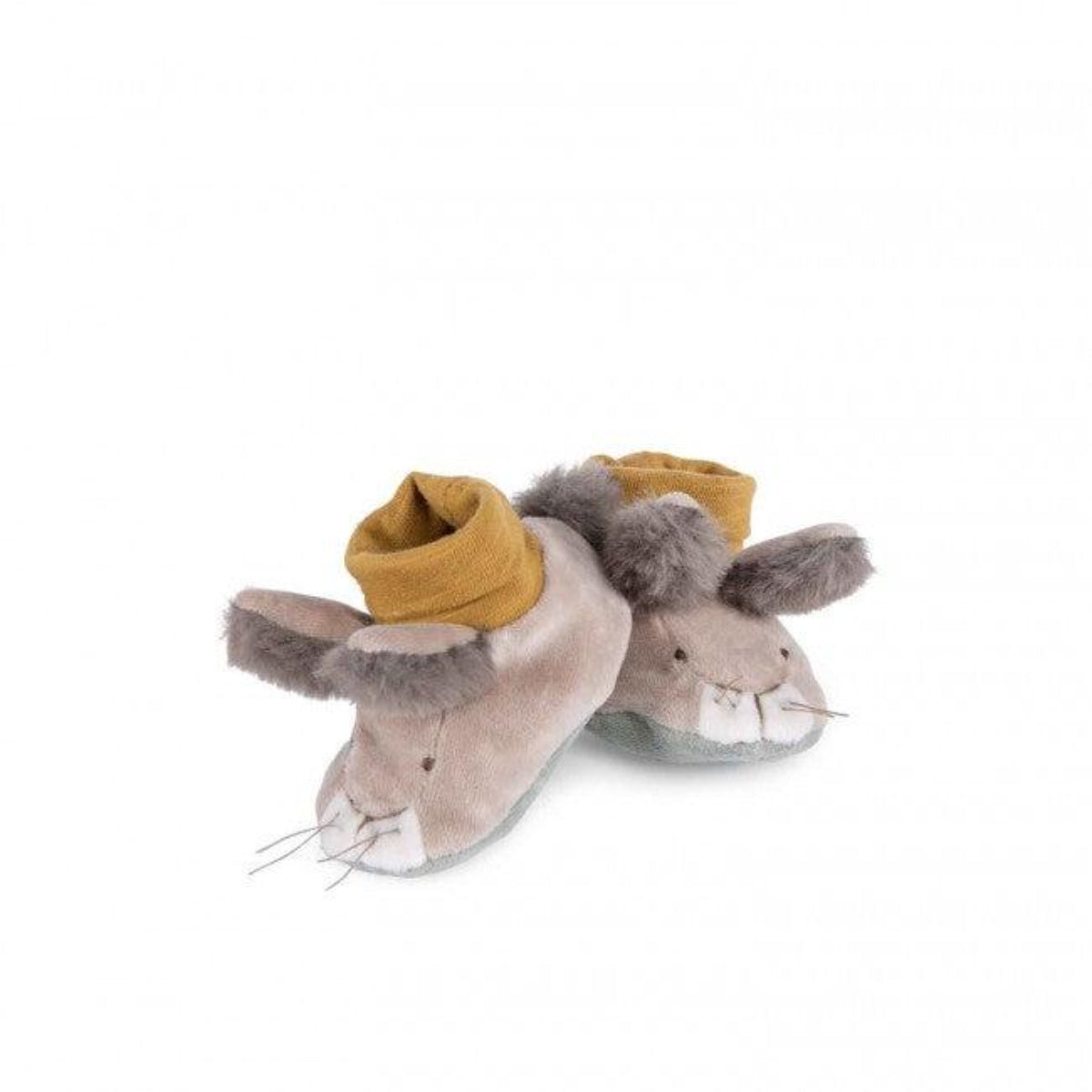 Moulin Roty Rabbit Baby Slippers | Casa Childrenswear
