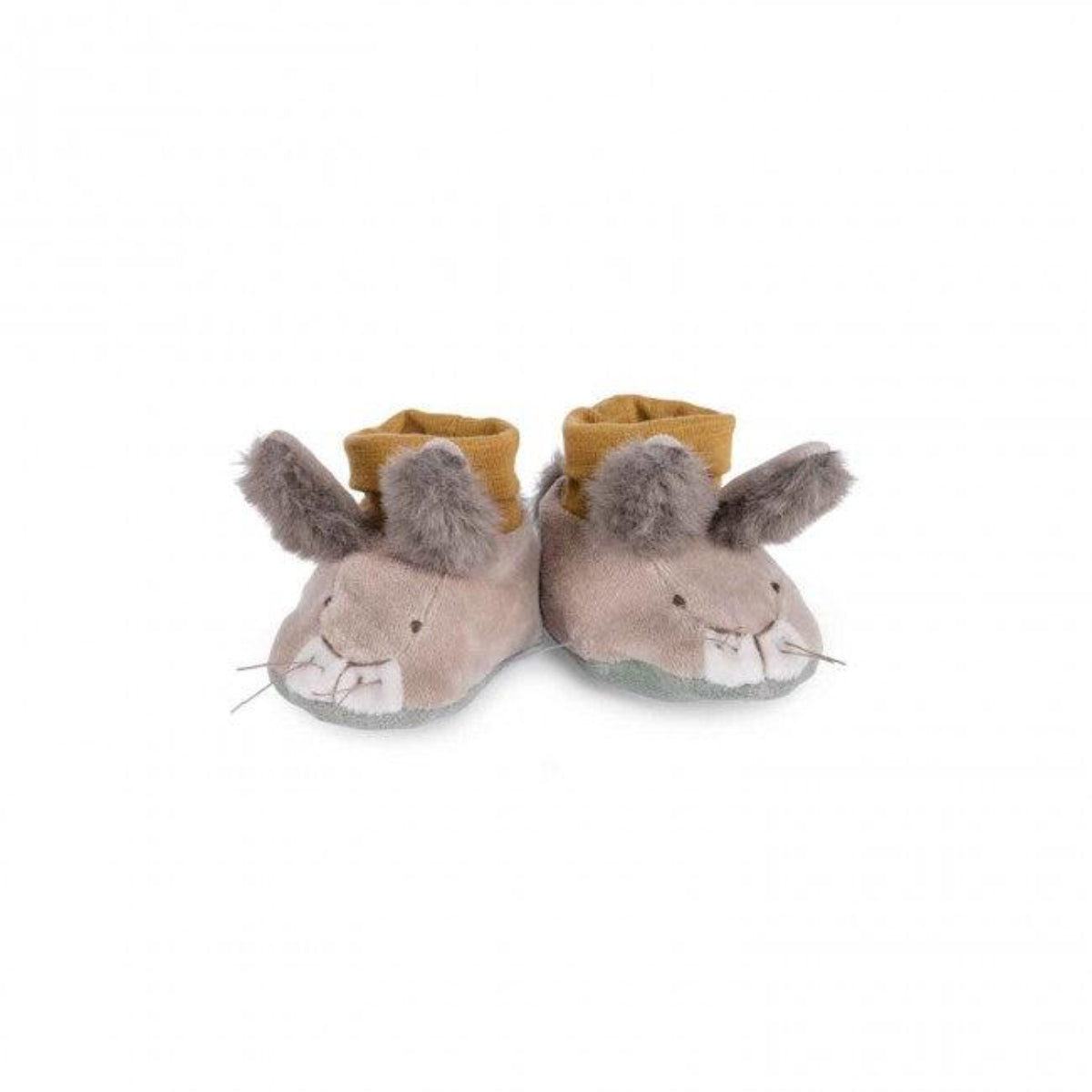 Moulin Roty Rabbit Baby Slippers | Casa Childrenswear