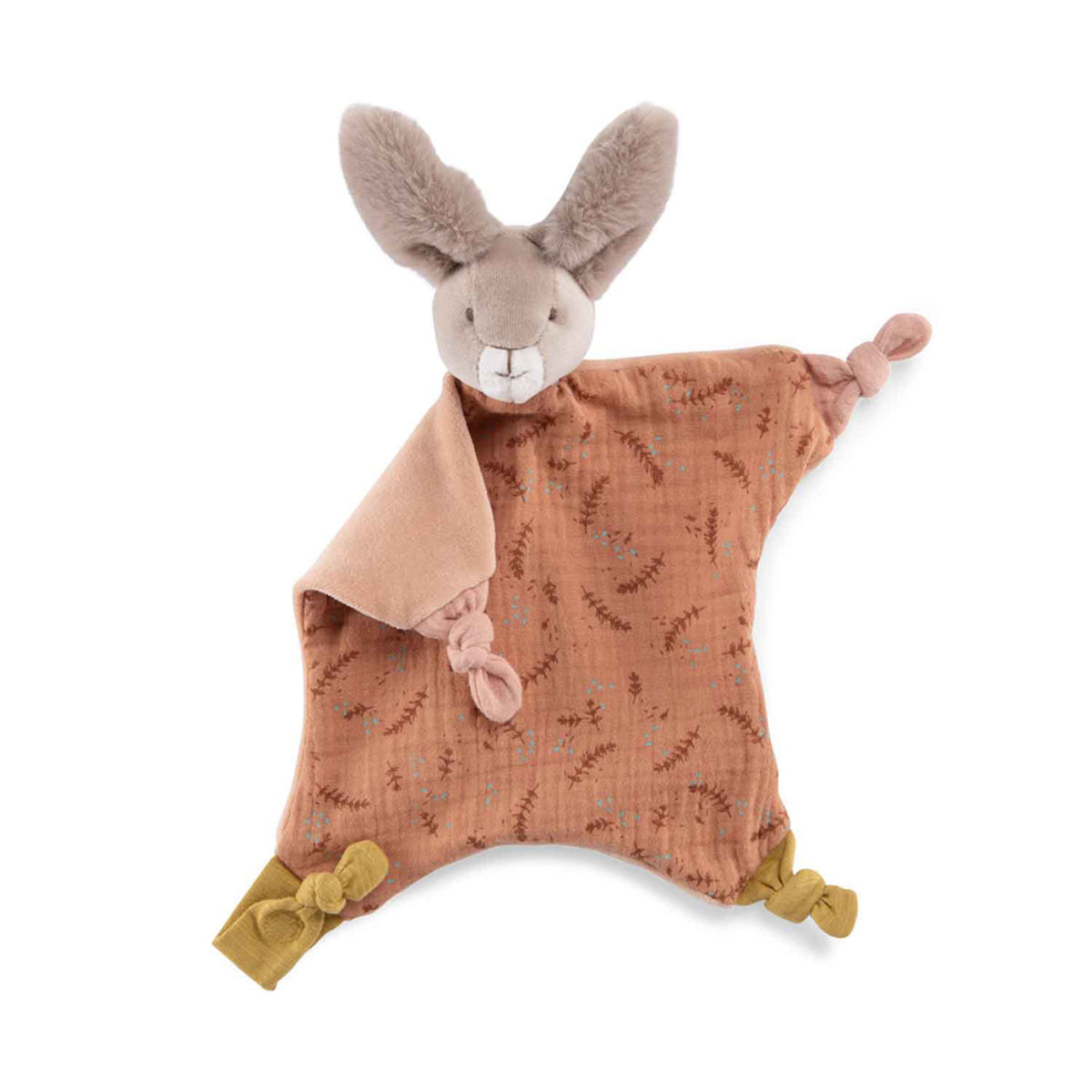 Moulin Roty Rabbit Comforter - Clay | Casa Childrenswear