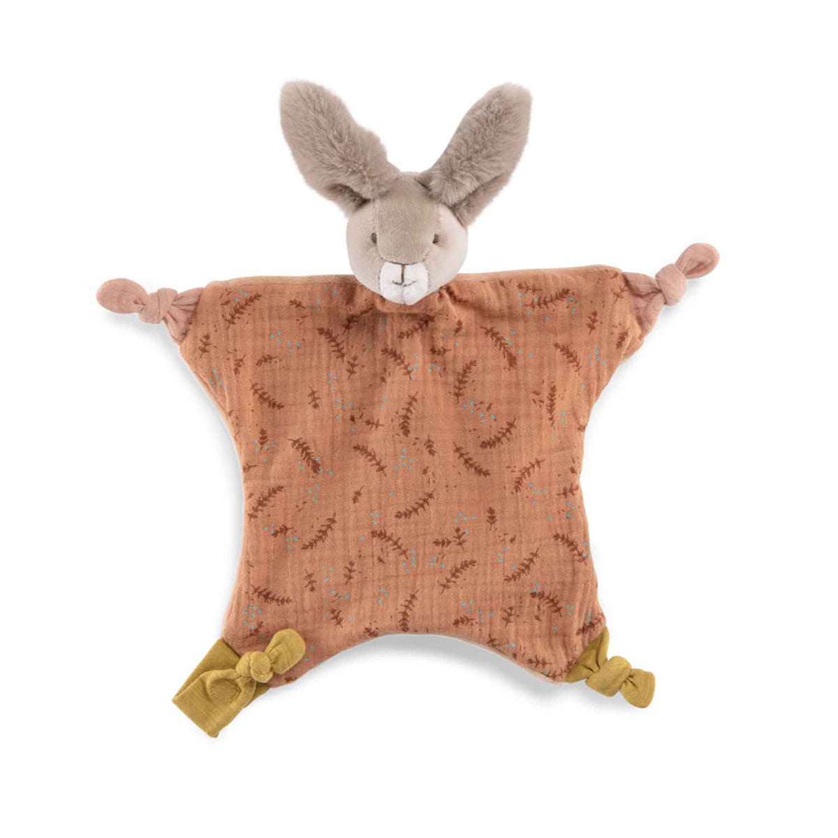 Moulin Roty Rabbit Comforter - Clay | Casa Childrenswear