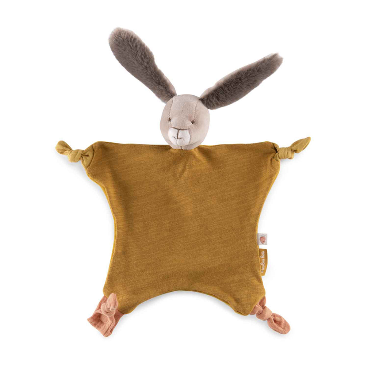 Moulin Roty Rabbit Comforter - Ochre | Casa Childrenswear