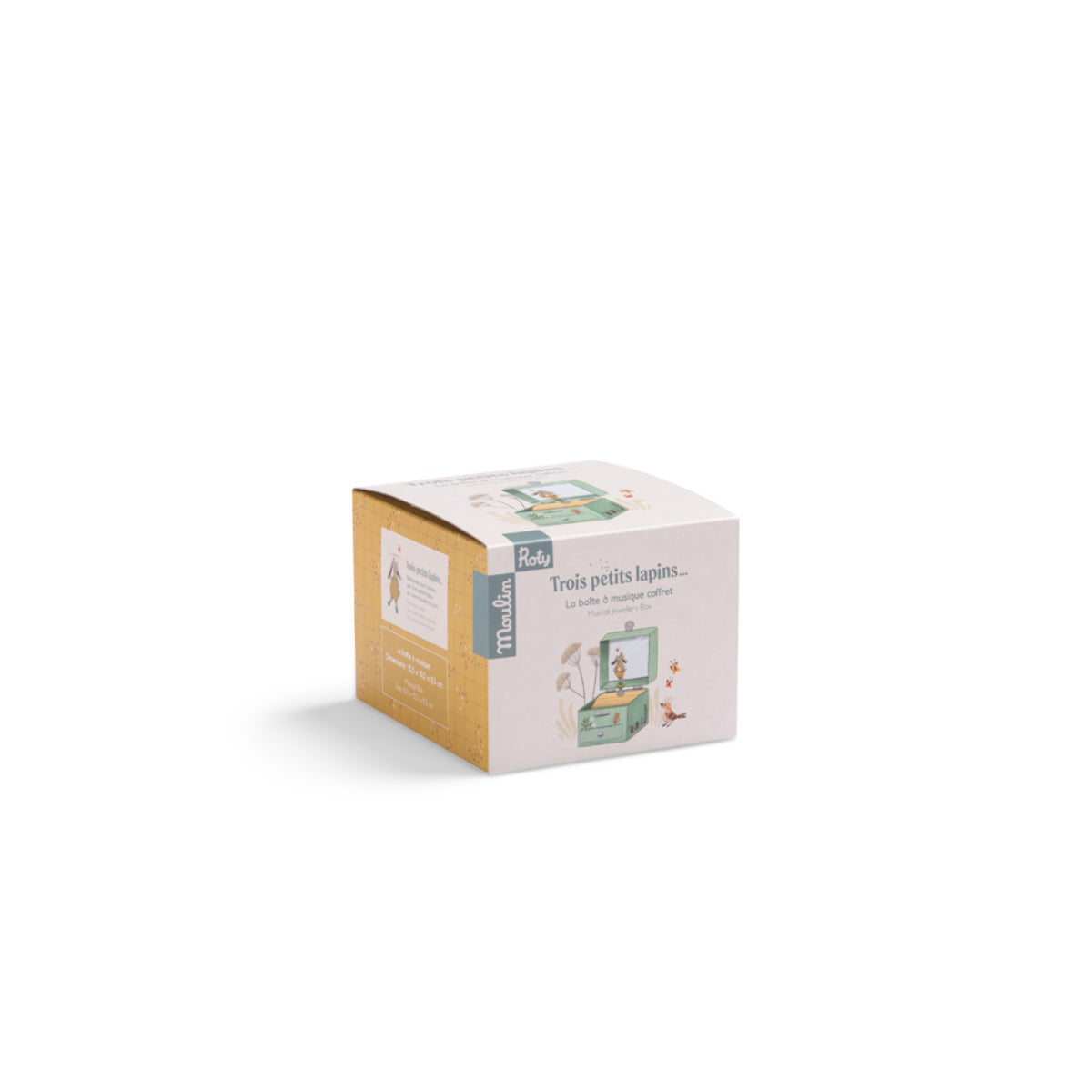 Moulin Roty Musical Jewellery Box Trois Petits Lapins | Casa Childrenswear