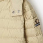 Burberry Girls White Short Puffer | Casa Childrenswear