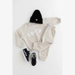 COZY Little Lounger Stone Tracksuit