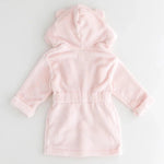 Cozy Pink Bear Hooded Dressing Gown