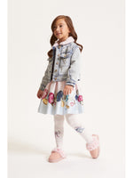Monnalisa Gem Printed Neoprene Skirt | Casa Childrenswear