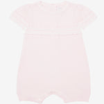 Emile et Rose Josie Pink Knit Romper | Casa Childrenswear