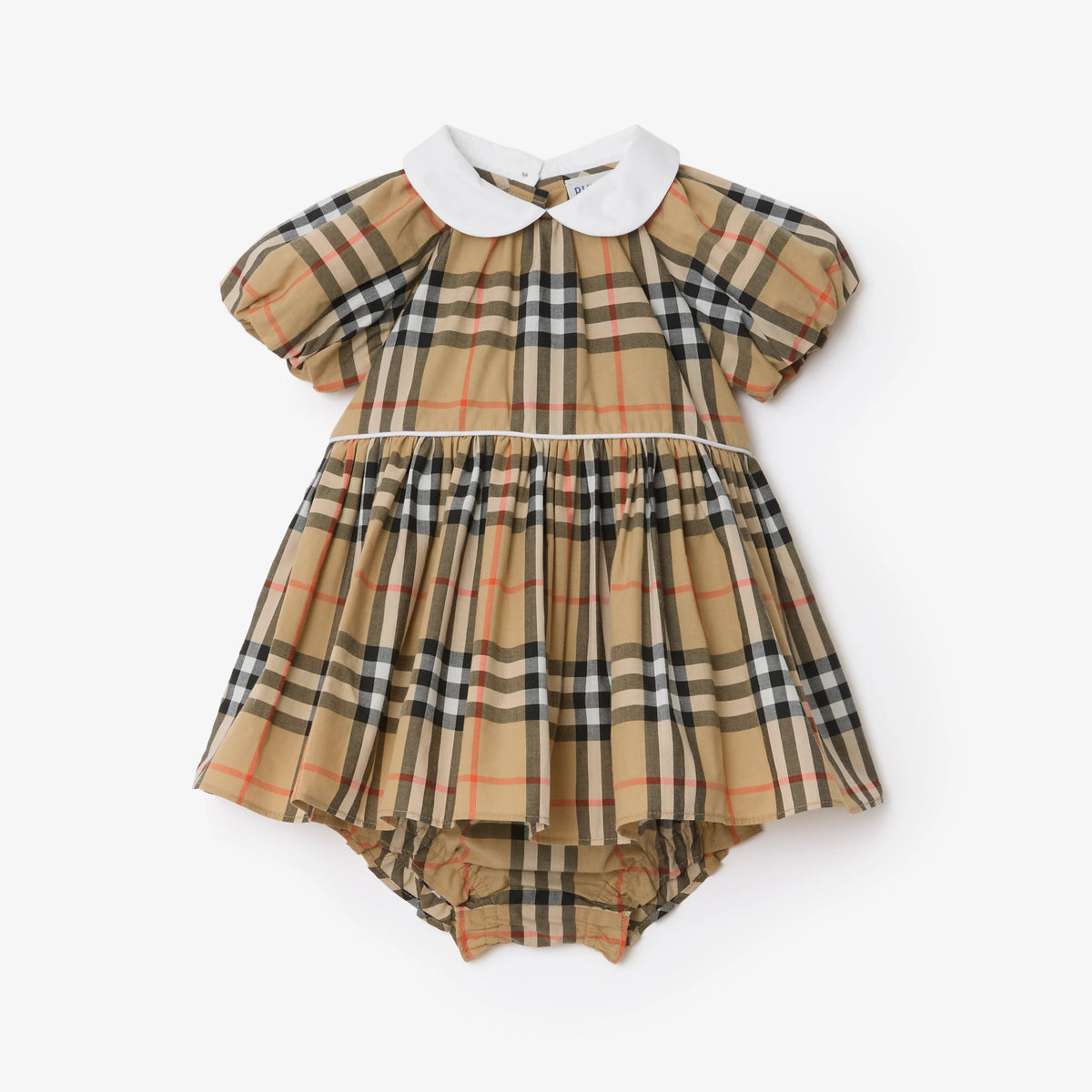 Burberry Baby Girls Check Dress and Pant Set | Casa Childrenswear
