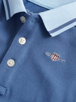 Gant Baby Boys Blue Polo Romper | Casa Childrenswear