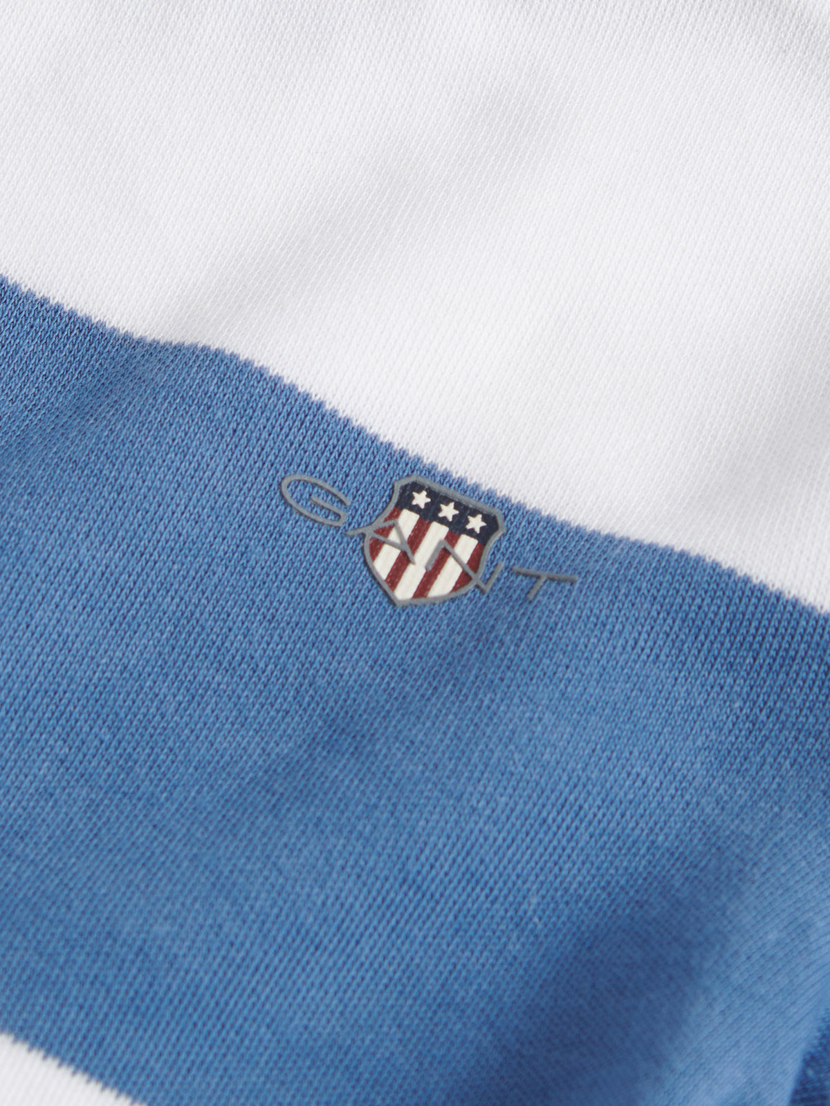 Gant Baby Boys Blue Striped Short Sleeve Romper | Casa Childrenswear