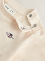 Gant Boys Cream Shield T-Shirt and Short Set | Casa Childrenswear