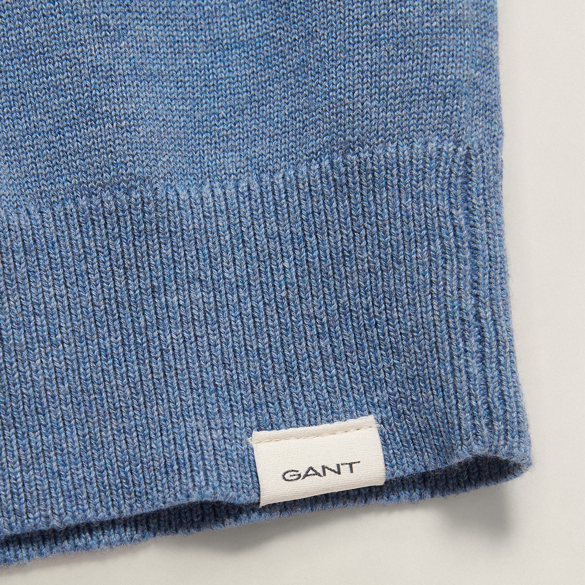 Boys Blue Long Sleeve Polo Knit
