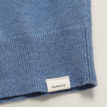 Boys Blue Long Sleeve Polo Knit