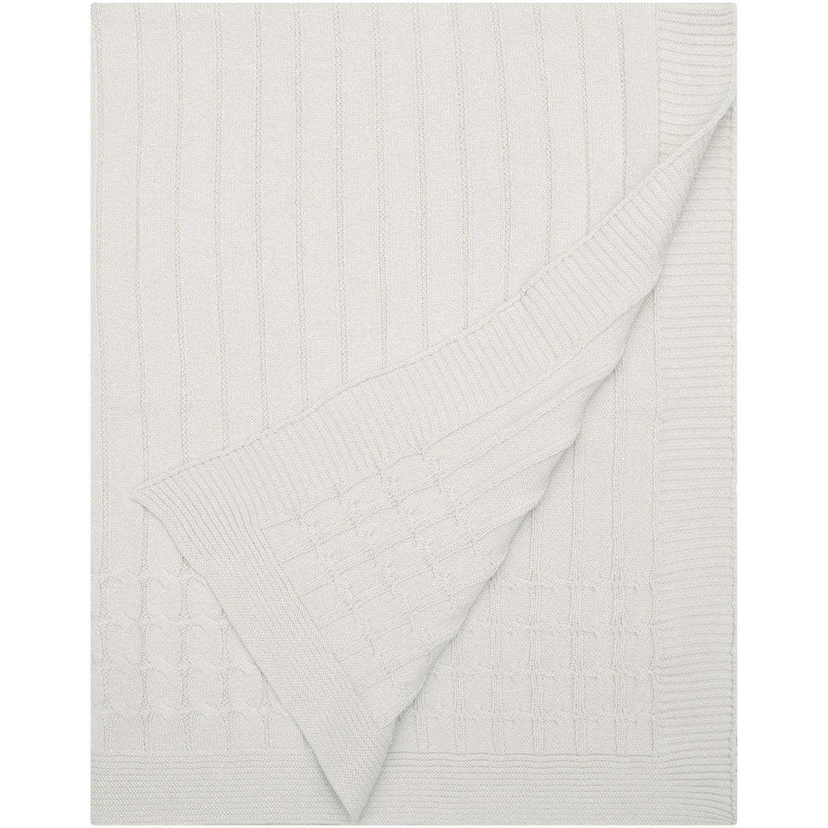 Emile et Rose Geneo Stone Knit Blanket | Casa Childrenswear
