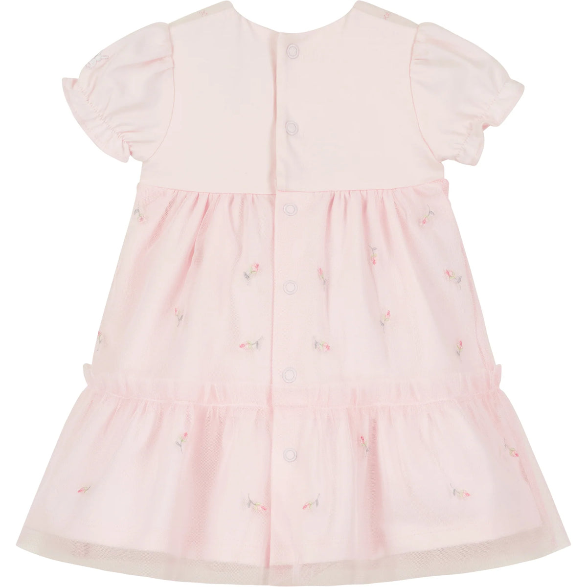 Fabienne Tulle Baby Girls Dress - Pale Pink