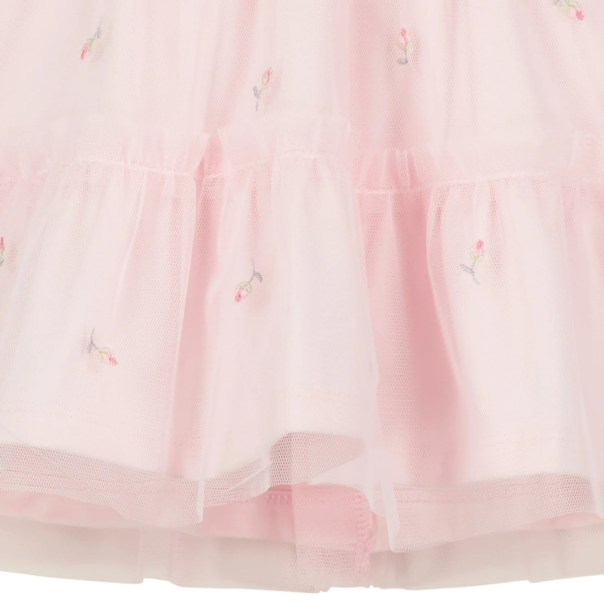 Fabienne Tulle Baby Girls Dress - Pale Pink