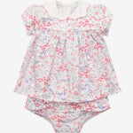 Emile et Rose Lola Pink Short Dress with Frilly Pants | Casa Childrenswear