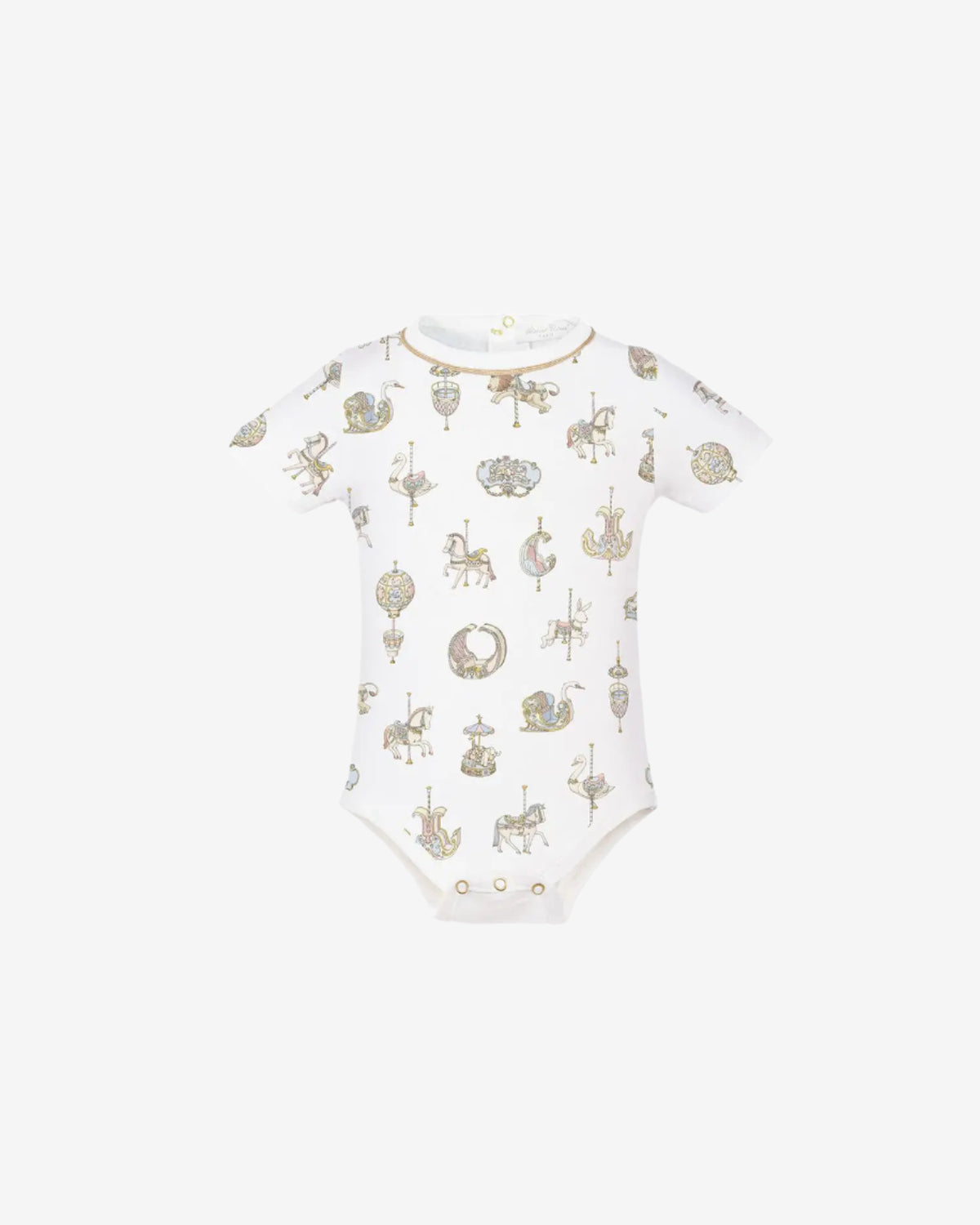 Atelier Choux Classic Onesie- Carousel | Casa Childrenswear