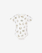Atelier Choux Classic Onesie- Carousel | Casa Childrenswear