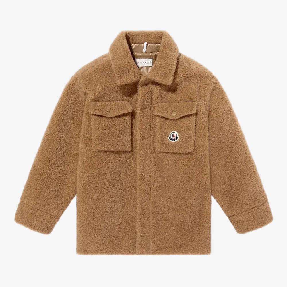 Boys Brown Overshirt