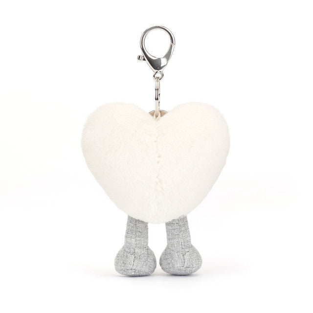 Jellycat Amuseables Cream Heart Bag Charm | Casa Childrenswear