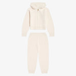 Fluffy Knitted Lounge Set in Beige