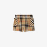 Burberry Baby Boys Check Shirt and Short Set | Casa Childrenswear