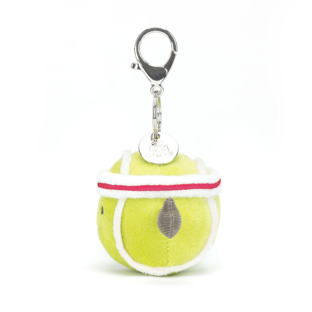 Jellycat Amuseables Sports Tennis Bag Charm - back view