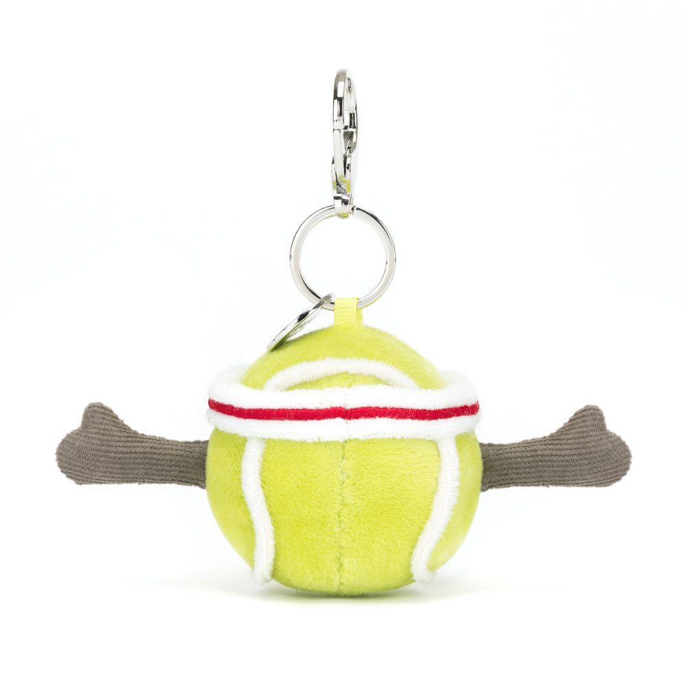 Jellycat Amuseables Sports Tennis Bag Charm - detail view