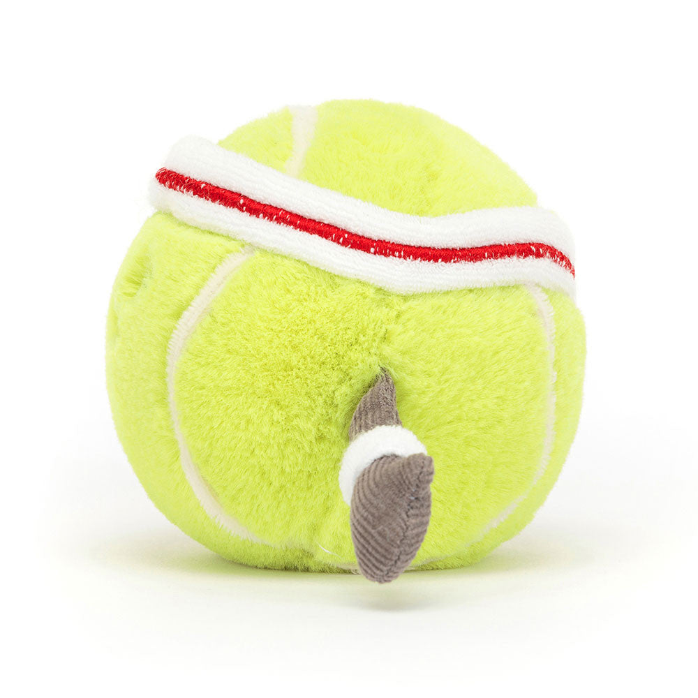 Jellycat Amuseables Sports Tennis Ball - back view