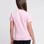 Diamonte Fitted Pink Tee