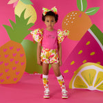 A Dee Tabitha Tutti Frutti Poly Short Set | Casa Childrenswear