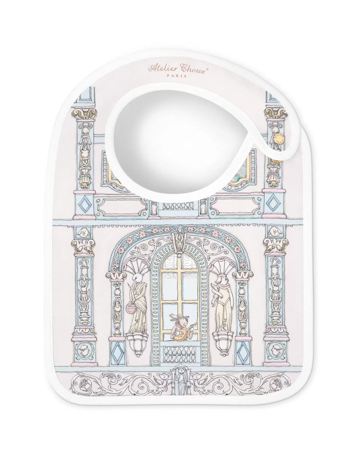 Atelier Choux Satin Bib - Chateau Choux | Casa Childrenswear
