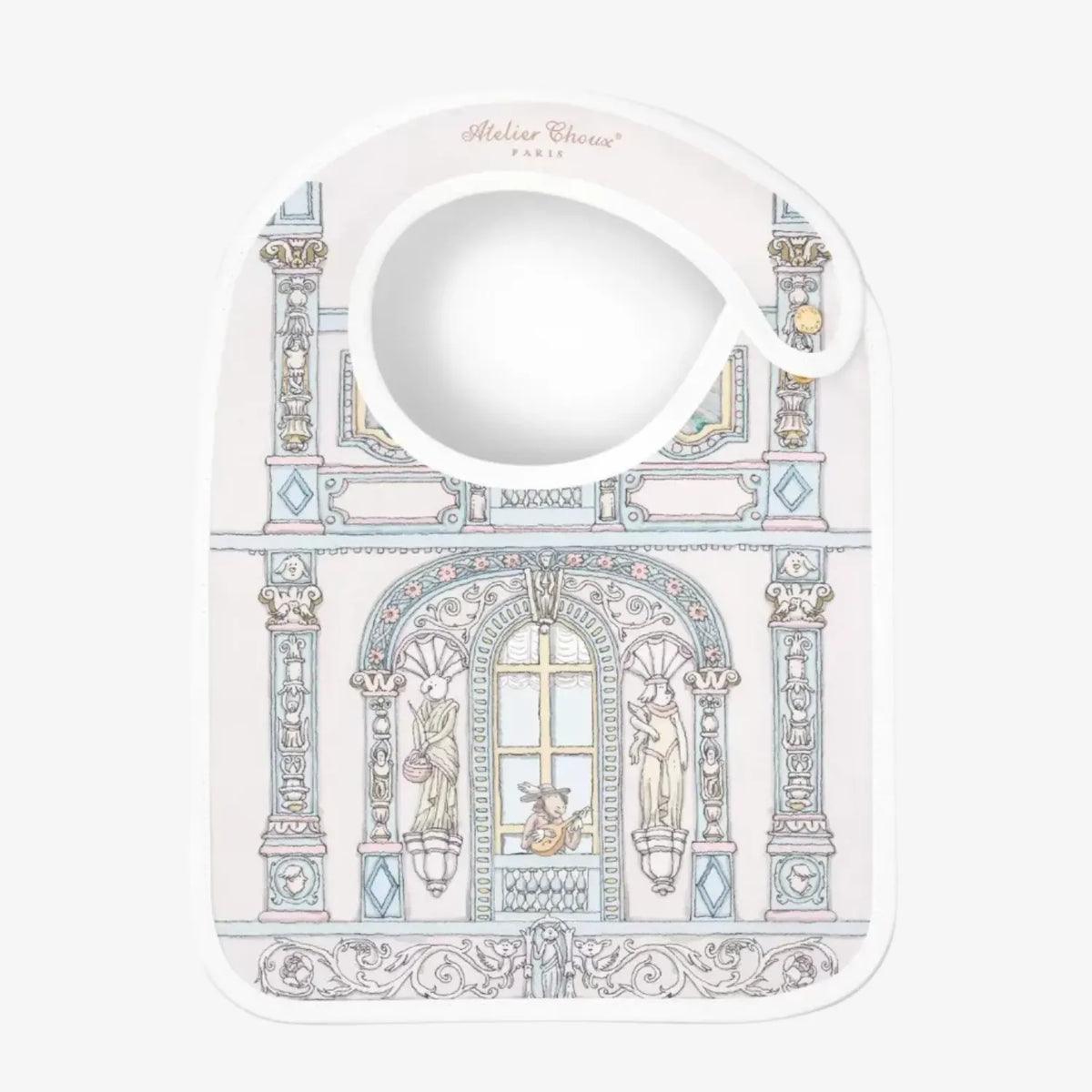 Atelier Choux Satin Bib - Chateau Choux | Casa Childrenswear