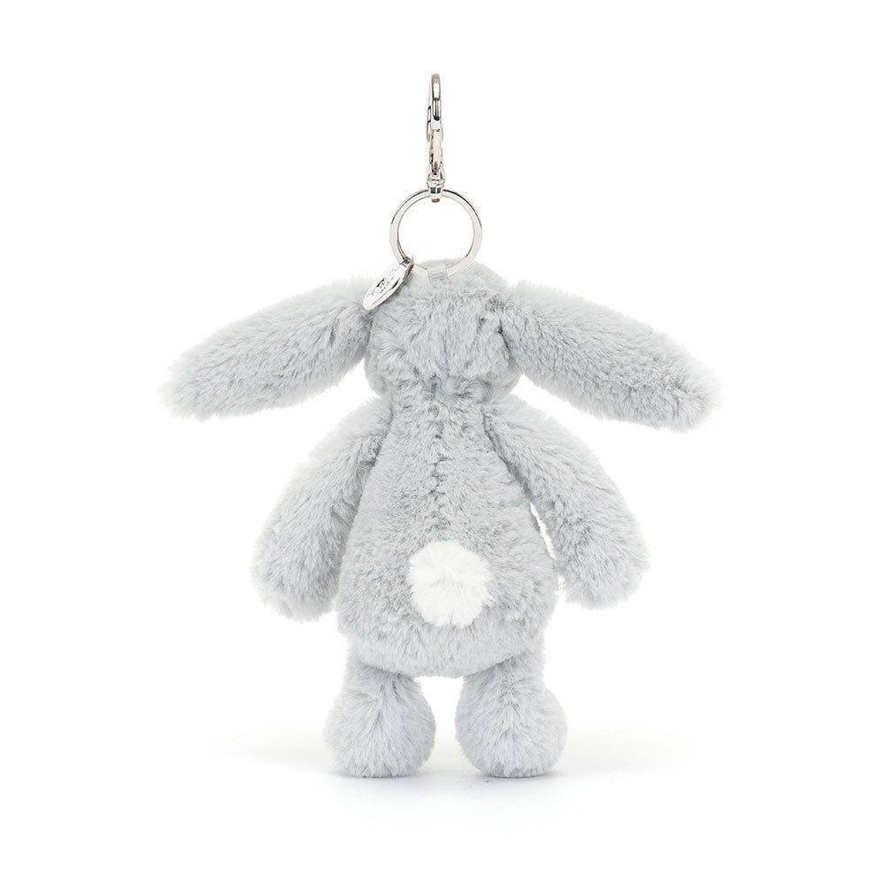 Jellycat Bashful Silver Bunny Bag Charm | Casa Childrenswear