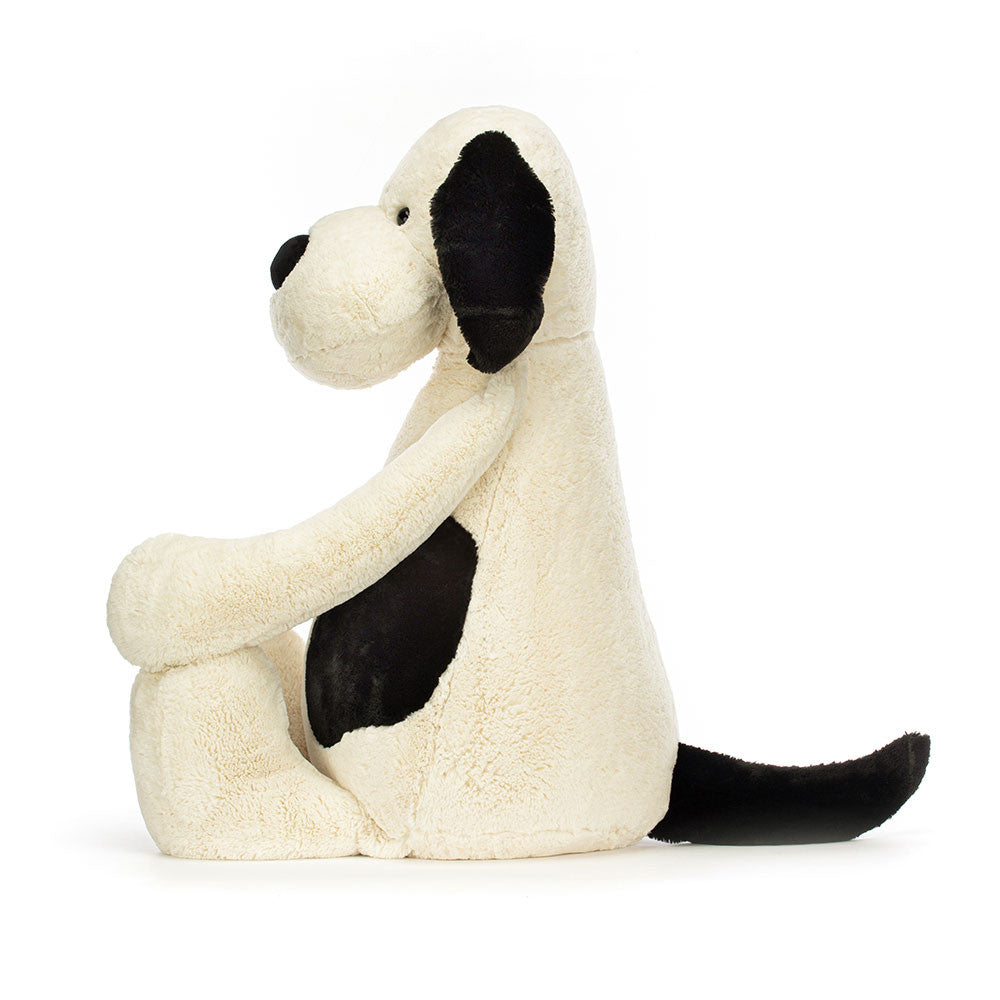 Jellycat Bashful Black & Cream Puppy Giant | Casa Childrenswear