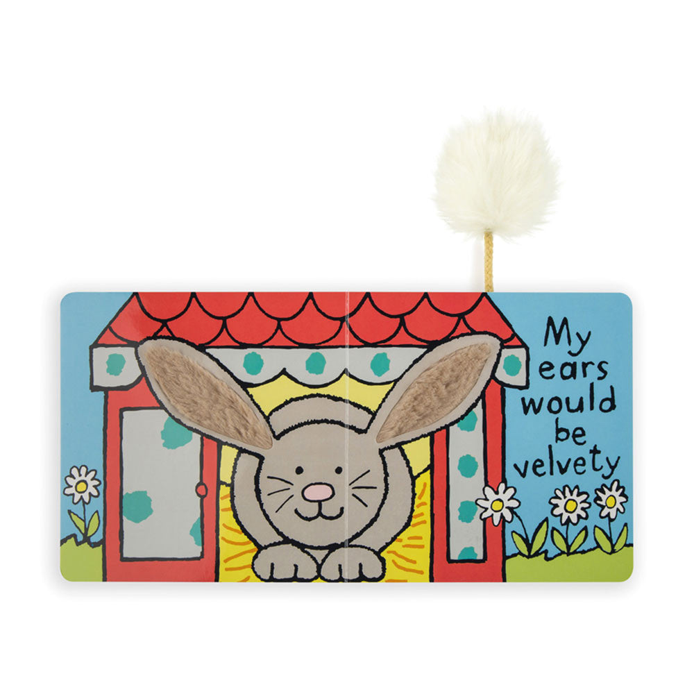 Jellycat If I Were A Bunny Board Book (Beige) - back cover