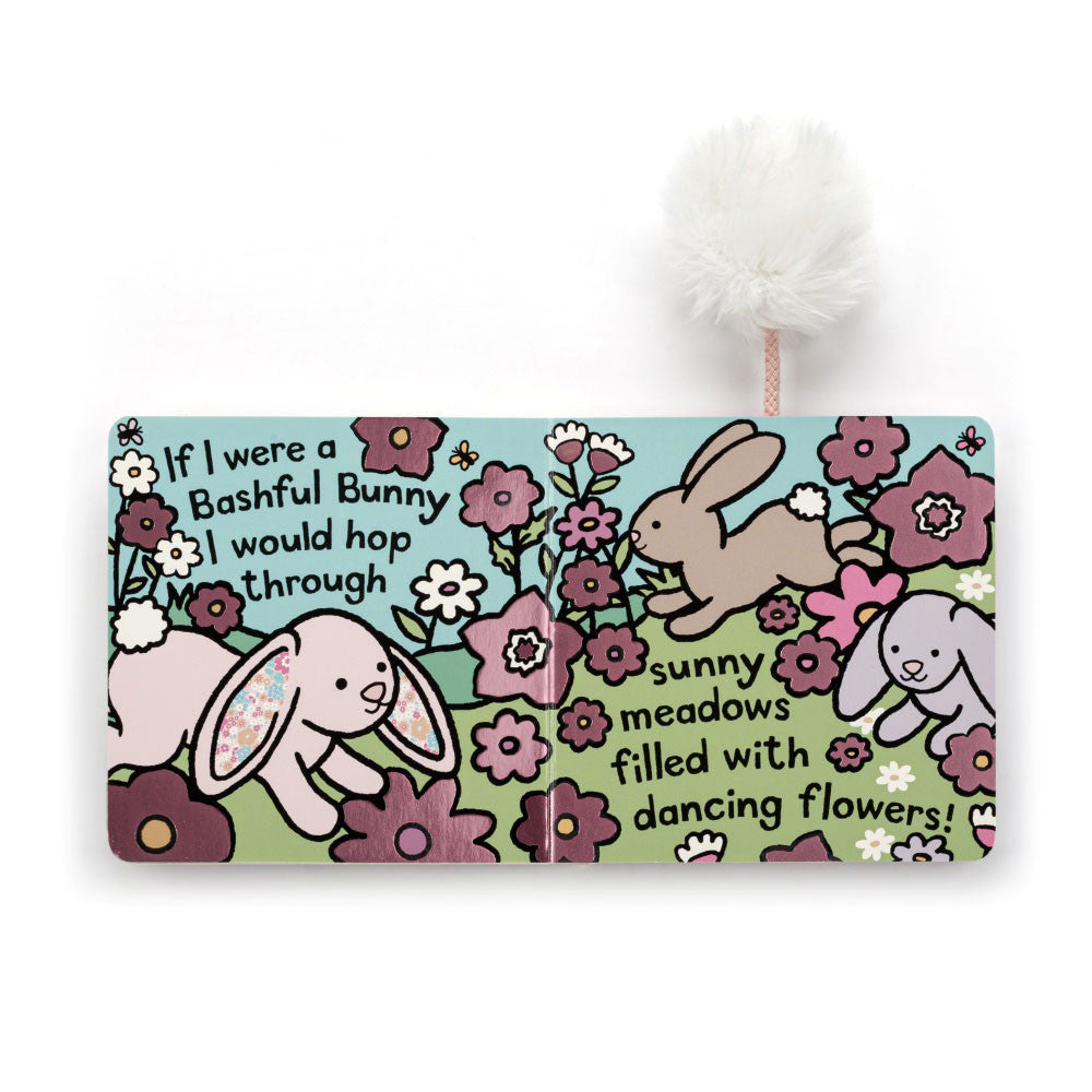 Jellycat If I Were a Bunny Board Book (Blush) - inside pages