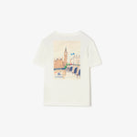 Boys White London Print T-Shirt