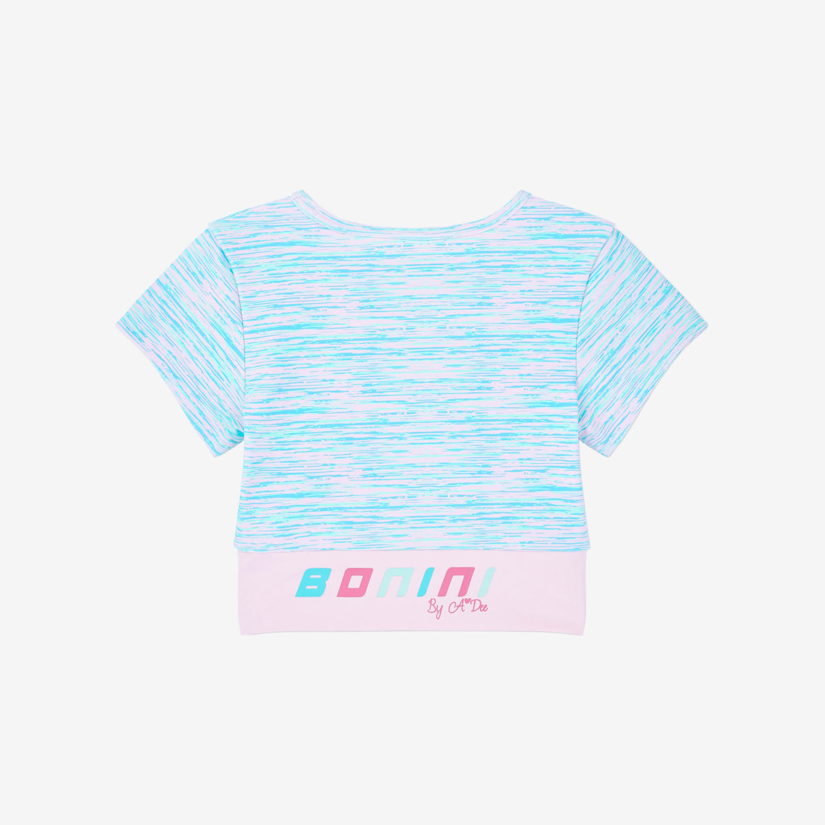 A Dee Energy Mint Crop Sport Top | Casa Childrenswear