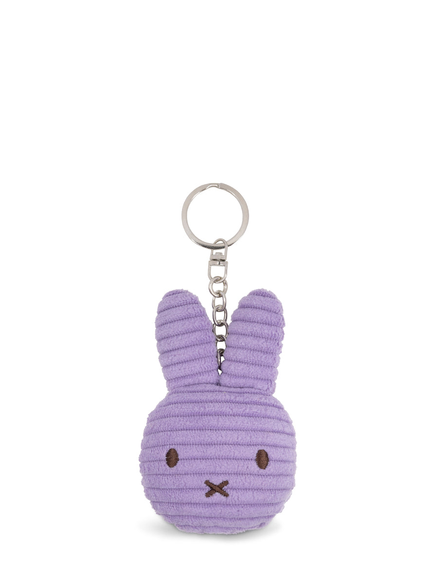 Miffy Flat Corduroy ECO Keyring Lilac - 10 cm | Casa Childrenswear