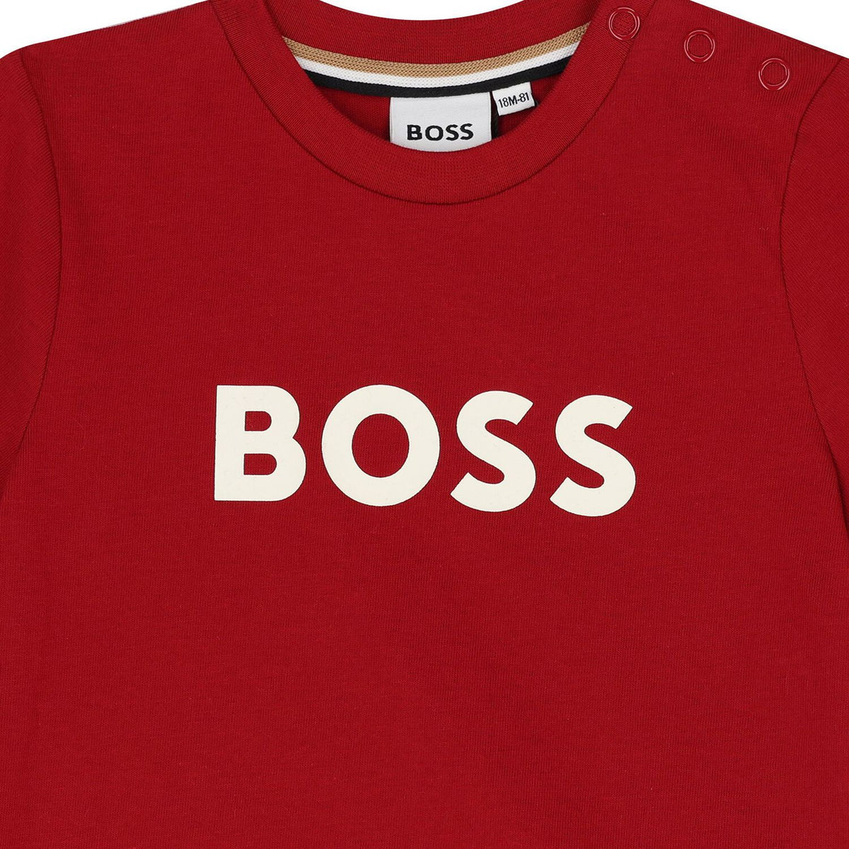 Baby Boys Red Logo T-Shirt