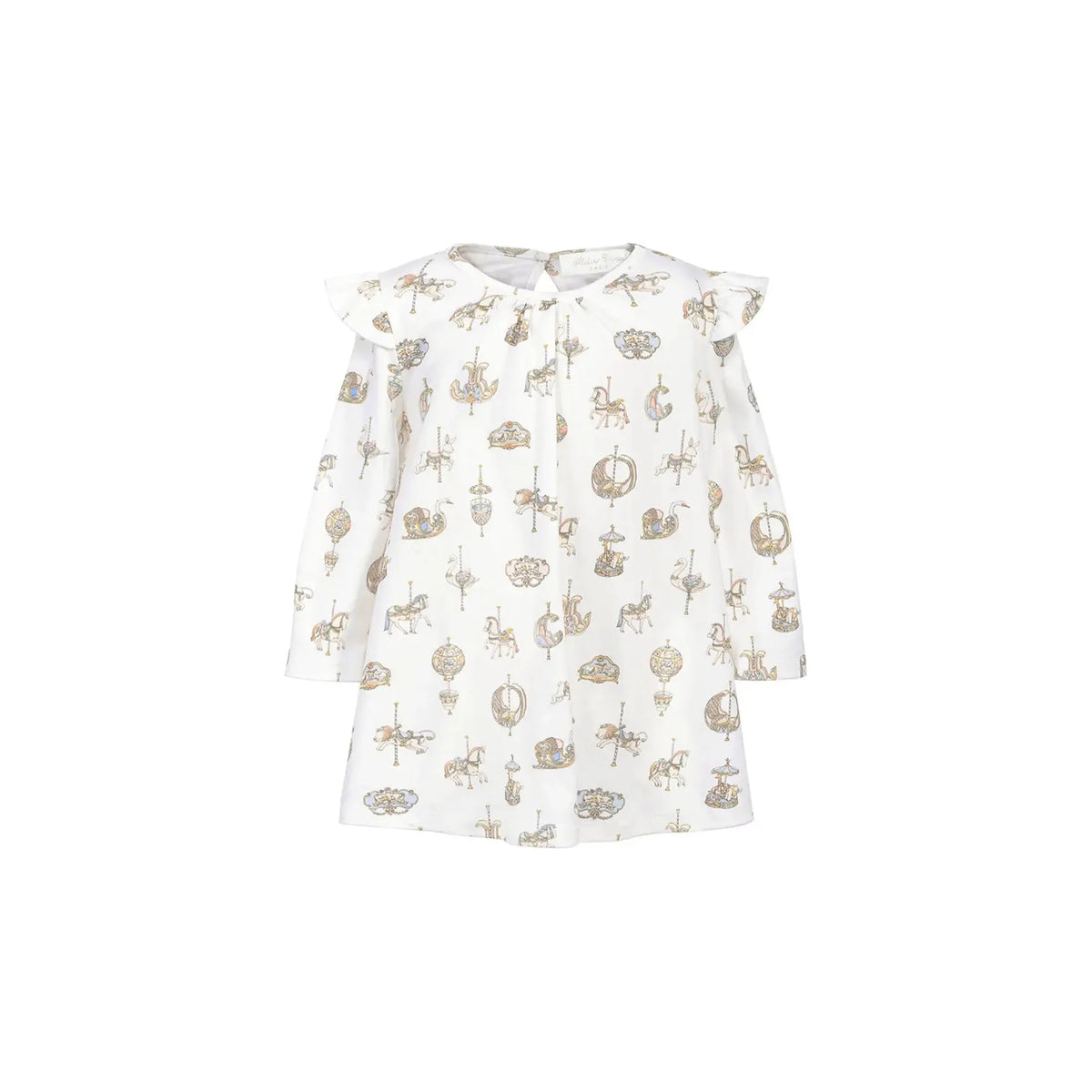 Atelier Choux Baby Jersey Dress - Carousel | Casa Childrenswear