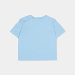 Baby Boys Blue Knight Stamp T-Shirt