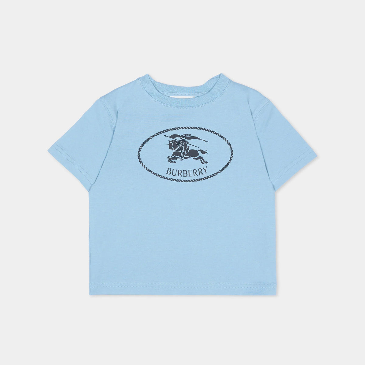 Baby Boys Blue Knight Stamp T-Shirt
