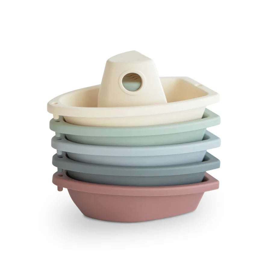 Mushie Bath Play Set - Boats Original | Casa Childrenswear