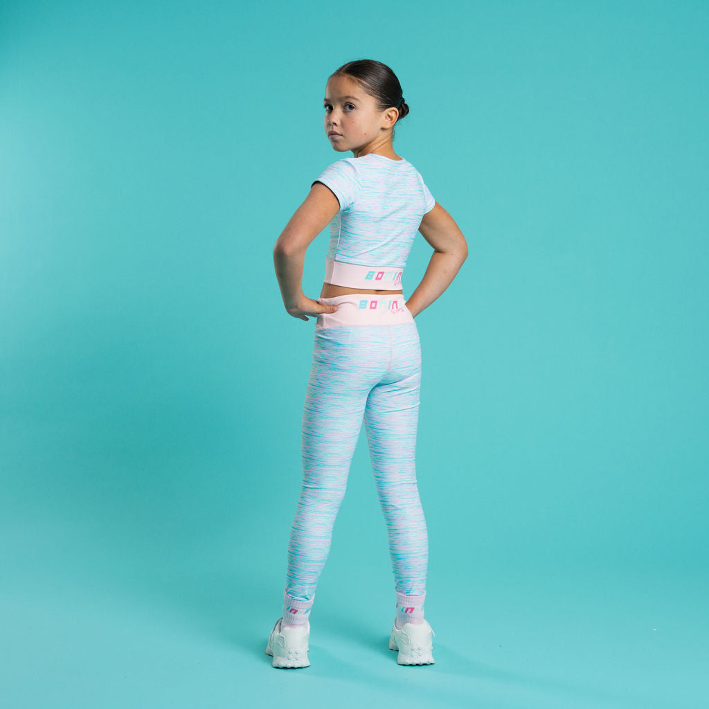 A Dee Sprint Mint Sport Leggings | Casa Childrenswear