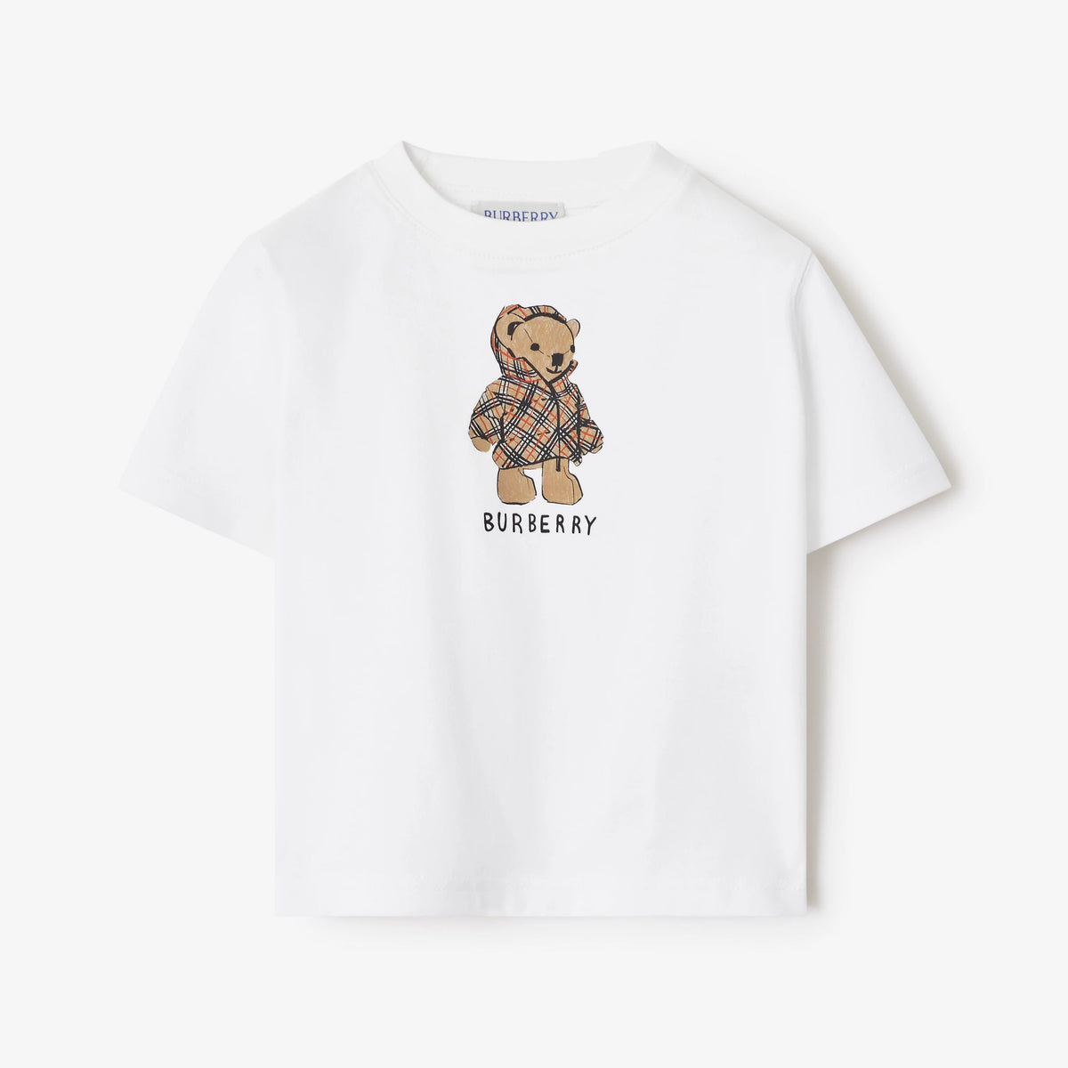 Burberry Baby White Bear T-Shirt | Casa Childrenswear